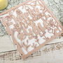 Customisable Acrylic Birthday Greeting Keepsake Card, thumbnail 3 of 6
