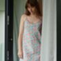 Women's Chelsea Flower Strappy Nightdress, thumbnail 1 of 2