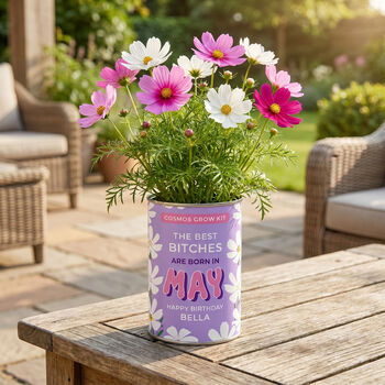 Personalised May Grow Your Own Flower Gift, 3 of 4