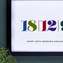 Personalised Important Date Print, thumbnail 8 of 12