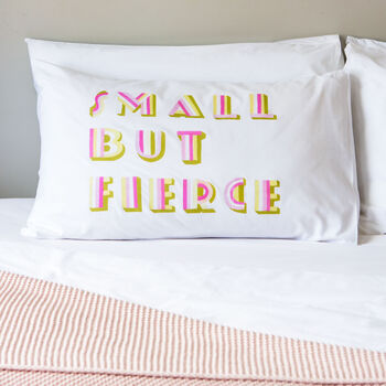 Small But Fierce Children's Pillowcase, 6 of 7