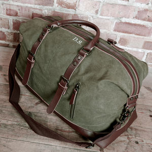 small canvas holdall