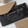 Personalised Gold Foil Dinner Date Gift Voucher, thumbnail 5 of 9