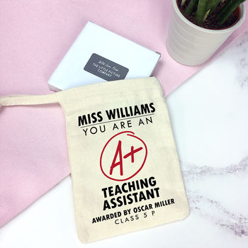 Personalised 'A+ Teacher' Mirror, 4 of 8