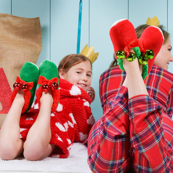 Christmas Slippers With Bells On, 2 of 4
