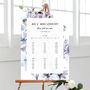 Lilac Petals Table Plan, thumbnail 1 of 7