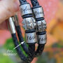 Custom Leather Bracelet, 16th Birthday Gift For Boys, thumbnail 3 of 7