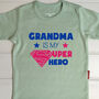 Personalised Child's Mummy Is My Superhero T Shirt, thumbnail 3 of 8