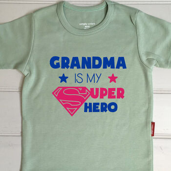 Personalised Child's Mummy Is My Superhero T Shirt, 3 of 8