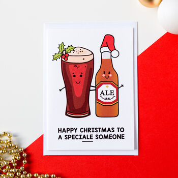 Ale Christmas Card For Partner, 2 of 4