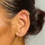 Waterfall High Ear Multi Colour Cuff, thumbnail 4 of 6