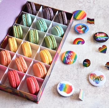 Rainbow Macaron Gift Box, 8 of 11