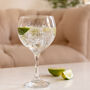 Personalised Christmas Gin Glass For Women, thumbnail 2 of 2
