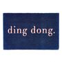 My Mat Patterned Washable My Ding Dong Mat, thumbnail 2 of 2
