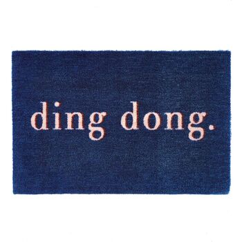 My Mat Patterned Washable My Ding Dong Mat, 2 of 2