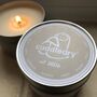 Mum To Be 'The Adventure Begins' Aromatherapy Candle, thumbnail 3 of 7