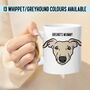 Whippet/ Greyhound Mug, thumbnail 1 of 5