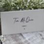 Wedding Table Guests Place Name Card Personalised, thumbnail 3 of 12