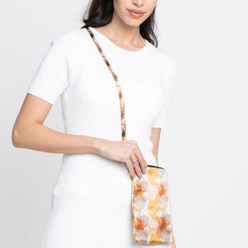 Silk Zipped Crossbody Bag Organic, 6 of 9