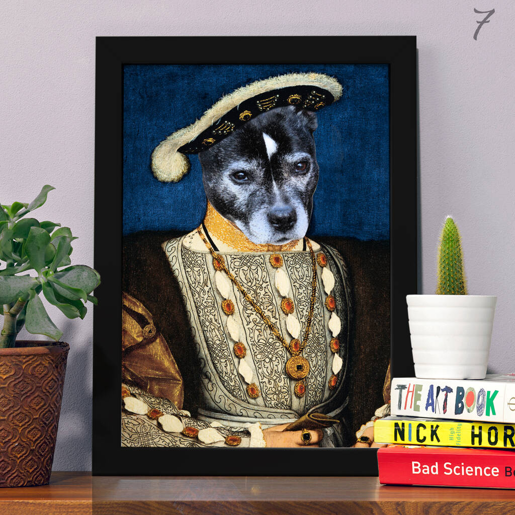 Renaissance Pet Portrait By Astrid Brisson Art & Pet ...