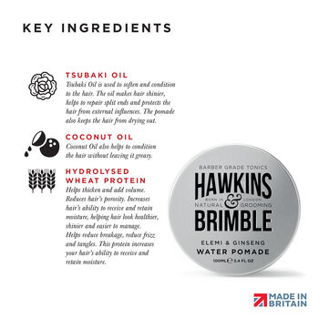Hawkins And Brimble Hair Pomade, 4 of 6