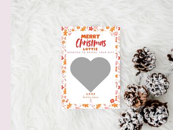 Personalised Christmas Scratch Card, 4 of 7