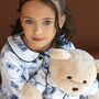 Cecilia Pyjama Set With Matching Teddy Bear Set, thumbnail 3 of 8