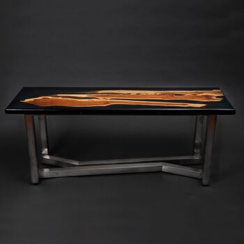 Wood And Resin Coffee Table, 2 of 8