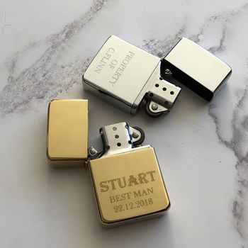 Personalised Engraved Lighter, 7 of 9