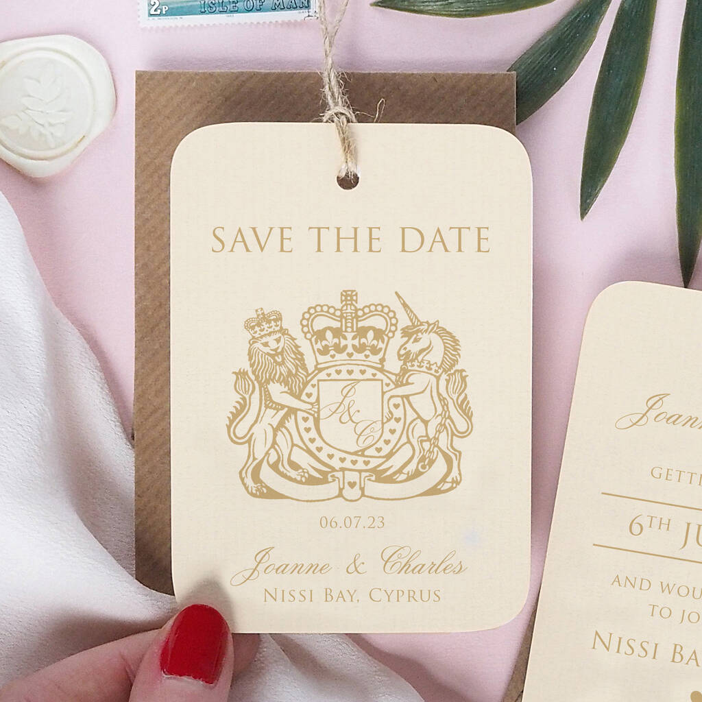 Passport Wedding Save The Date Travel Luggage Tag, 1 of 9