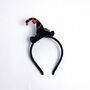 Whimsical Crochet Witch Hat Head Accessory, thumbnail 1 of 2