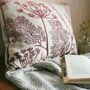 Lavender And Chamomile Linen Sleep Pillow, Hand Printed, thumbnail 4 of 12
