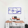 Creation Of Adam Wooden Wall Art For Room Or Office, thumbnail 1 of 12