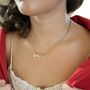 9ct Solid Gold Solitaire Cz Necklace, thumbnail 5 of 5