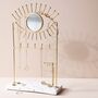 Jewellery Stand And Mirror With Terrazzo Base, thumbnail 1 of 4