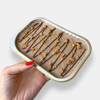 Piece Of Cake Postable Cake Box Chocolate And Salted Caramel, 2 of 4