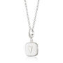 White Heart Locket Necklace, Silver Or Gold, thumbnail 3 of 8