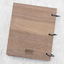 Personalised Wedding Day Guest Book Wooden, thumbnail 6 of 6
