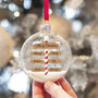 North Pole Signpost Christmas Bauble Decoration, thumbnail 2 of 5