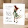 21st Birthday Card With Message For Her Or Daughter, thumbnail 1 of 8