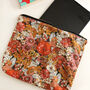 Personalised Floral Print Make Up Pouch Bags, thumbnail 2 of 8