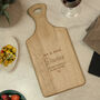 Personalised Wedding Wooden Chopping Board, thumbnail 2 of 6