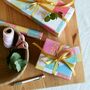 Pastel Patchwork Quilt Wrapping Paper, thumbnail 7 of 9