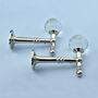 G Decor Pack Of Two Crystal Curtain Tie Backs, Chrome, thumbnail 3 of 5