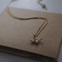 Bumble Bee Necklace In Solid Gold, thumbnail 6 of 7