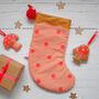 Personalised Spotty Christmas Stocking, thumbnail 9 of 10