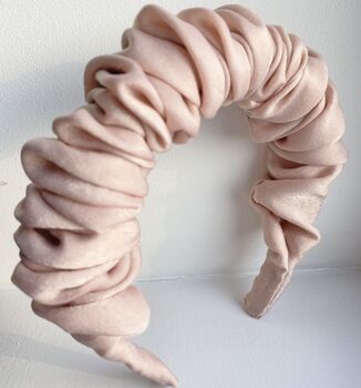 Silky Soft Scrunched Louise Headband, 6 of 8