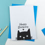 Personalised Happy Birthday Cat Card, thumbnail 7 of 7