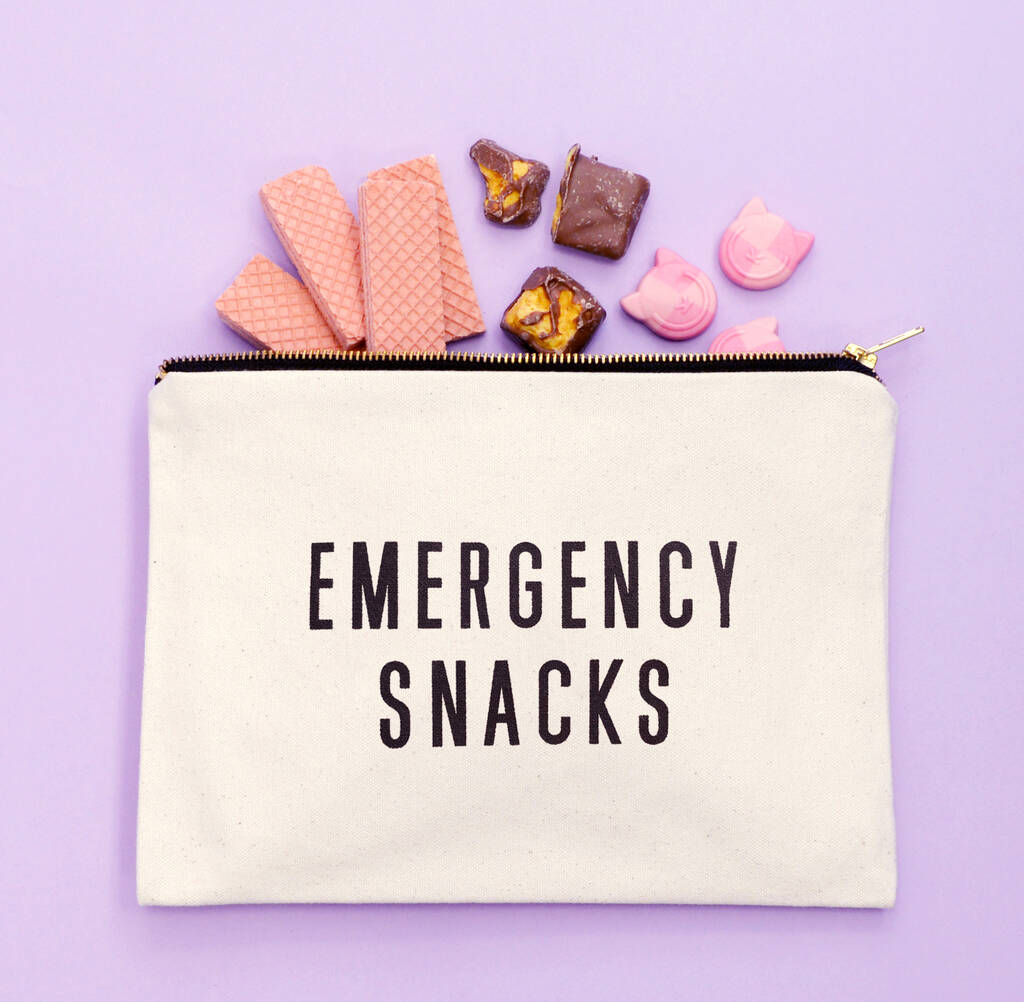 'Emergency Snacks' Pouch, 1 of 5