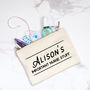 Personalised 'Important Doctor/Nurse Stuff' Pencil Case, thumbnail 2 of 2
